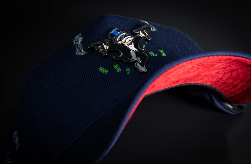Casquette GUNNER RICH BLUE | Cash Only