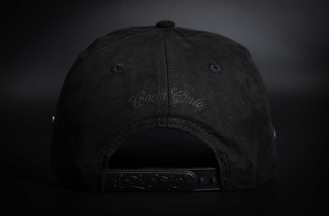 Casquette BLACK SKULL SUEDE | Cash Only