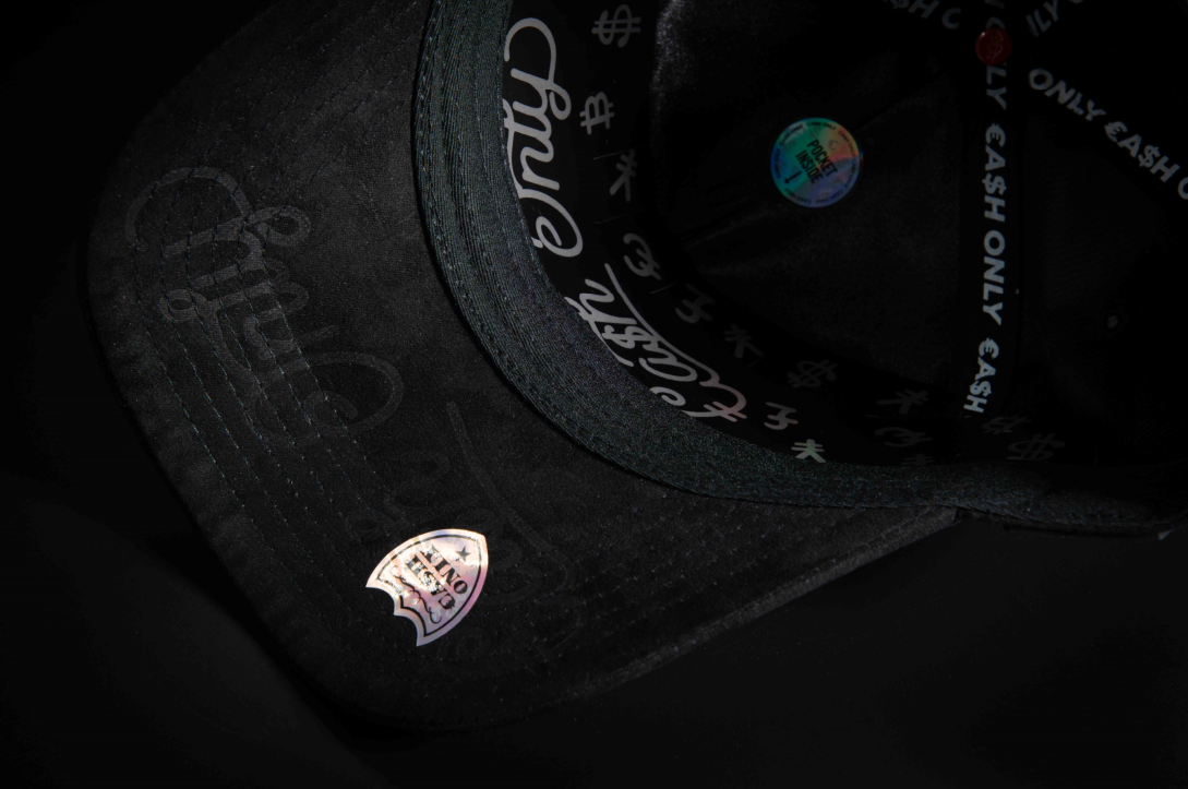 Casquette BLACK SKULL SUEDE | Cash Only