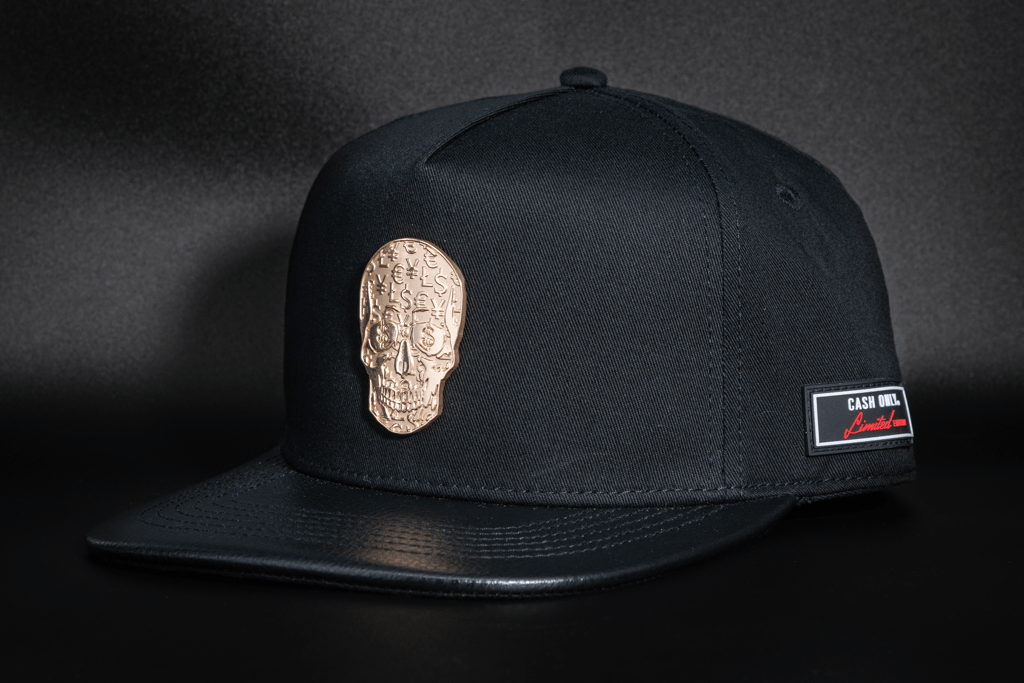 Casquette Rich Dollar – Édition Gold Skull | Cash Only