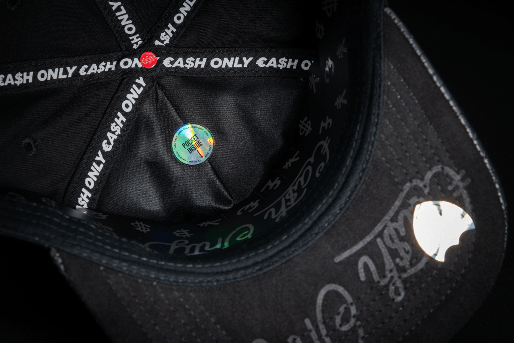 Casquette Noire Premium - Medusa Rebel | Cash Only