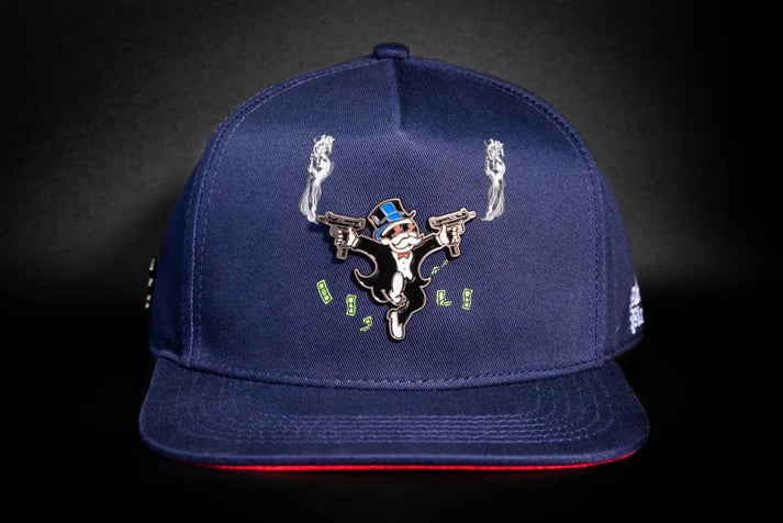 Casquette GUNNER RICH BLUE | Cash Only