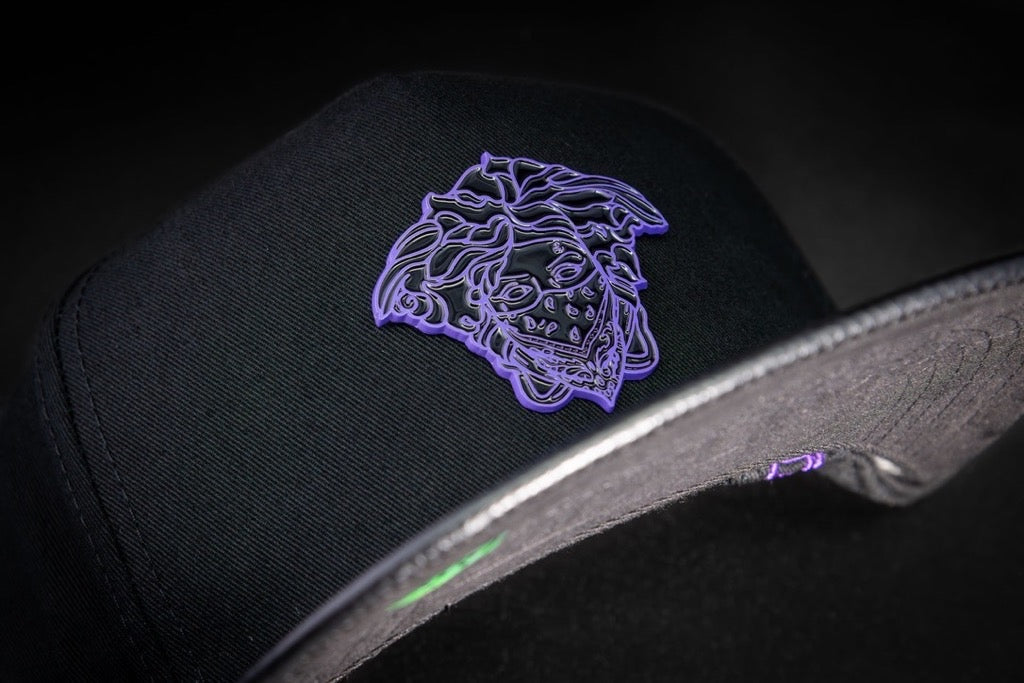 Casquette PURPLE MEDUZA BANDANA – Luxe Urbain | Cash Only