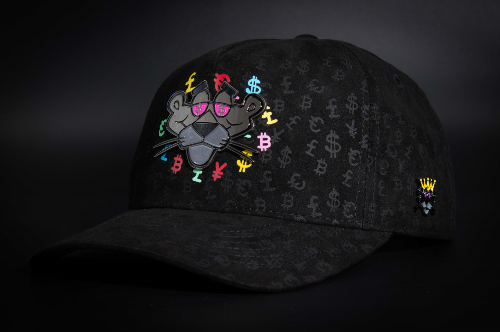Casquette PANTHER EYES FULL PRINT Black | Cash Only