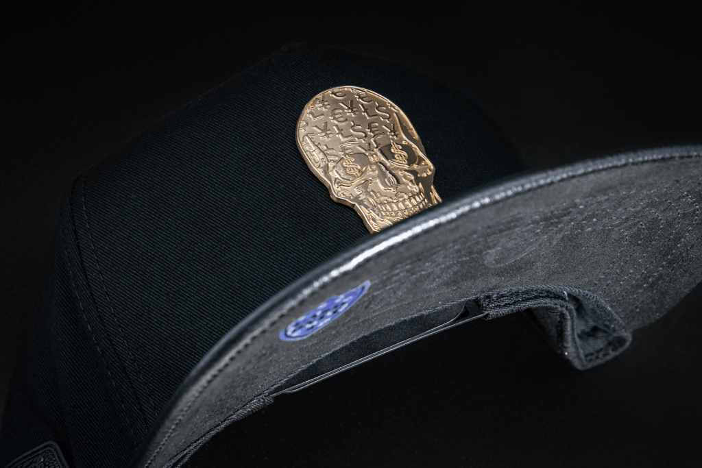 Casquette Rich Dollar – Édition Gold Skull | Cash Only