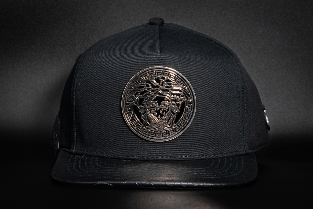 Casquette Noire Premium - Medusa Rebel | Cash Only