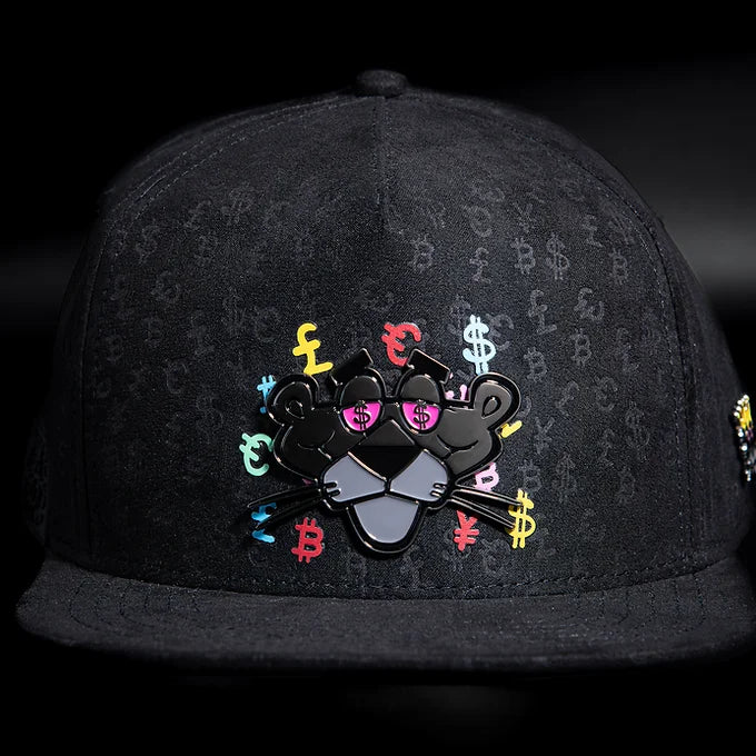 Casquette PANTHER EYES FULL PRINT Black | Cash Only